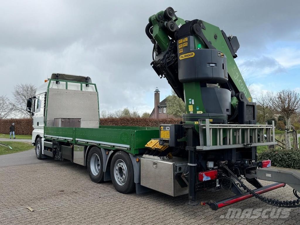 MAN TGS 26.480 PALFINGER 53002 53TM! JIB/WING!!EURO6!! رافعات صالحة لكل أنواع الطرق
