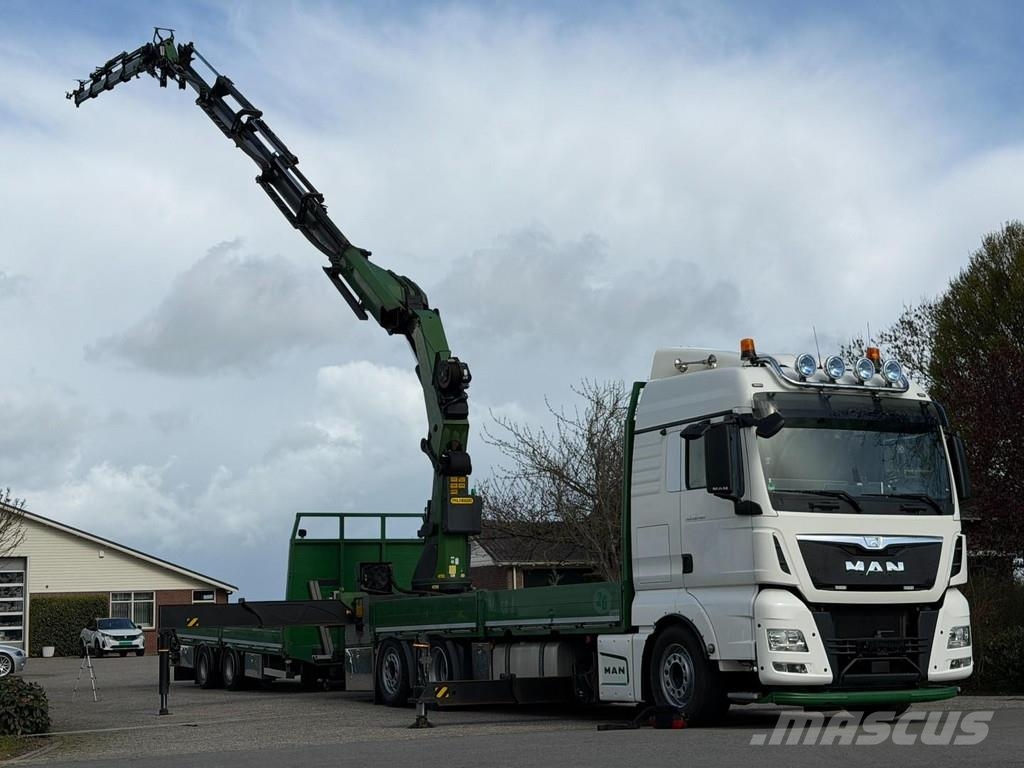 MAN TGS 26.480 PALFINGER 53002 53TM! JIB/WING!!EURO6!! رافعات صالحة لكل أنواع الطرق