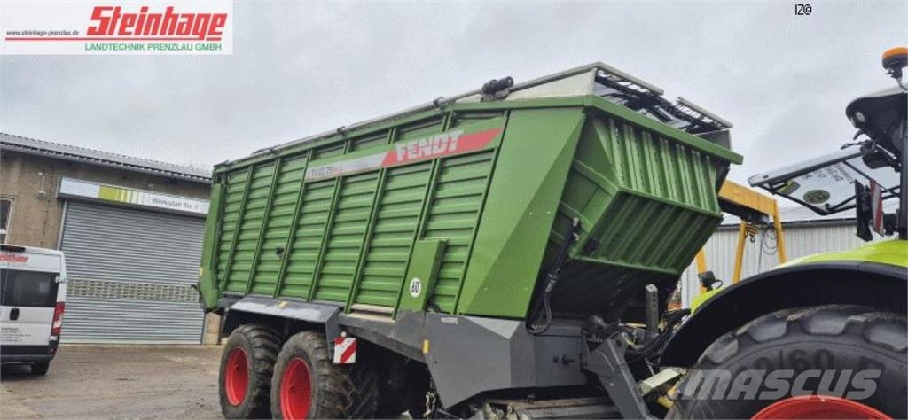 Fendt Tigo 75 XR Kendi yükler römorklar