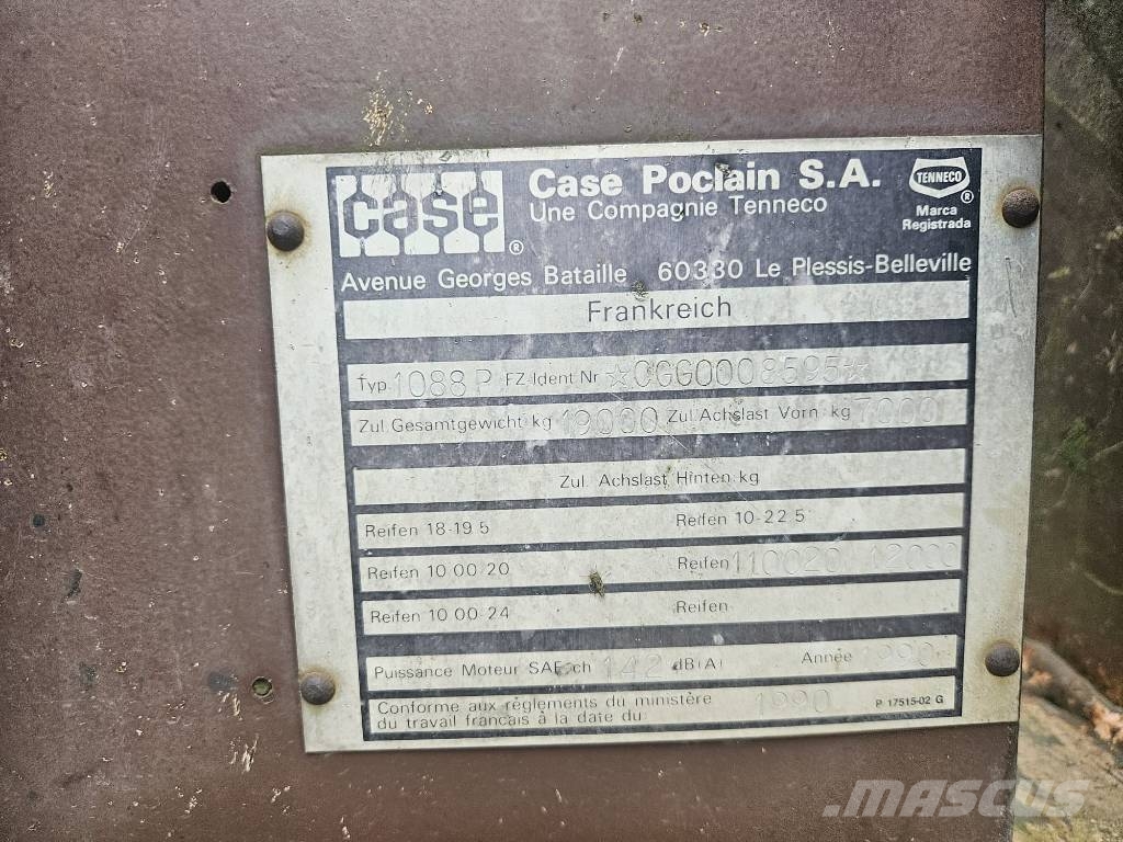 Case Poclain 1088 P Mobilbagger