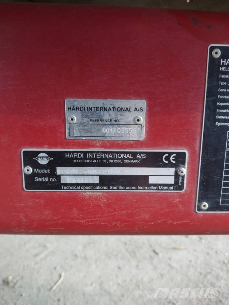 Hardi Ranger 2500 Ťahané postrekovače