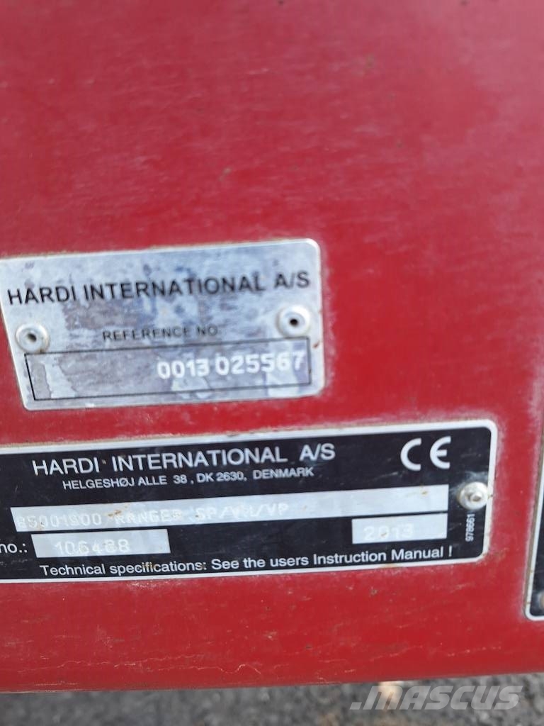 Hardi Ranger 2500 Ťahané postrekovače