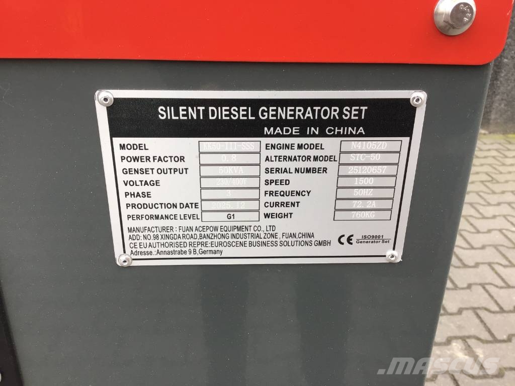 Kawakenki KK 50 Geradores a diesel