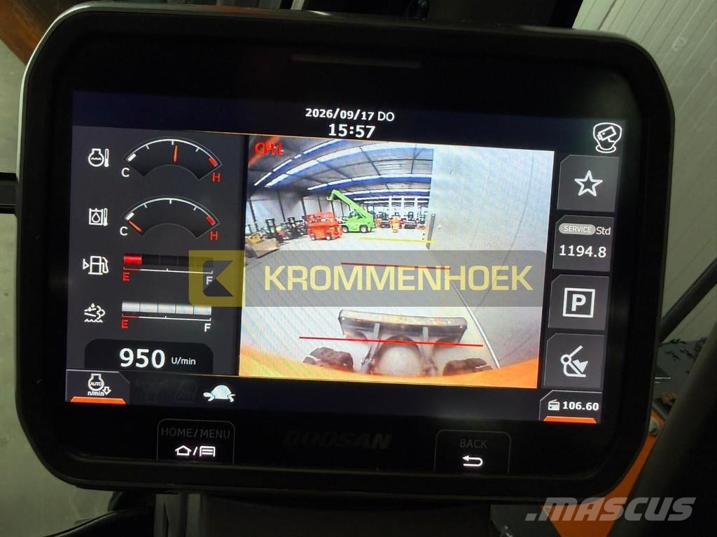 Doosan DX 140 LCR-7 Bageri guseničari