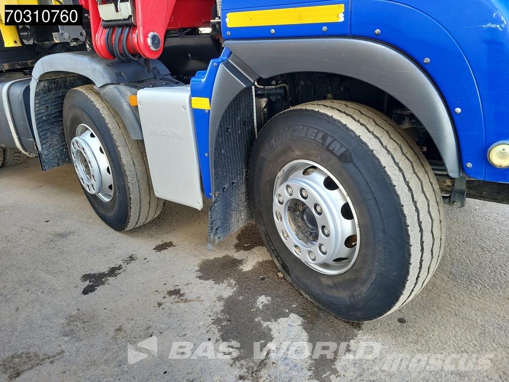 MAN TGS 35.480 8X4 HMF 2243-Z2 Crane Kran Tipper Euro Kallurid