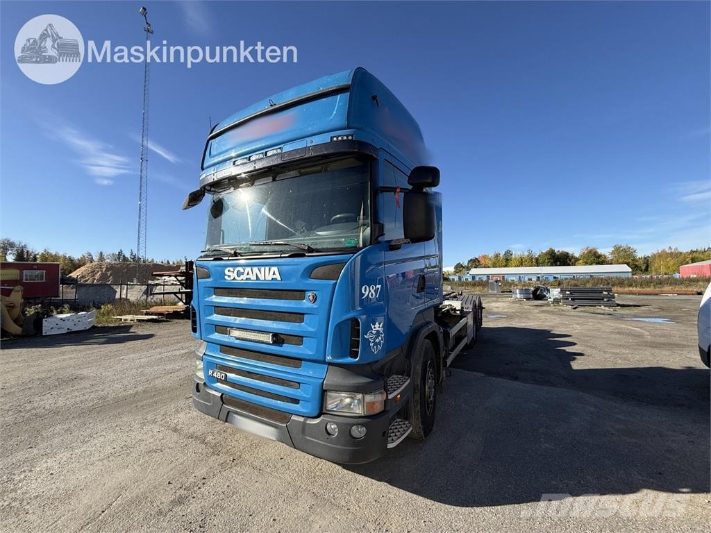 Scania R480LB6X2 Lastväxlare/Krokbilar