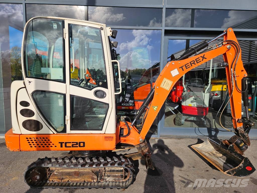 Terex TC 20 Міні-екскаватори < 7т