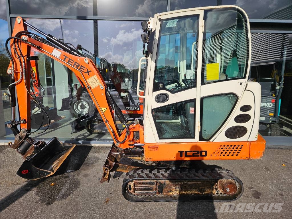 Terex TC 20 Міні-екскаватори < 7т