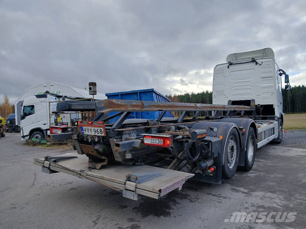Volvo FH500 6x2 hydr tasonosto+pl Containerwagen