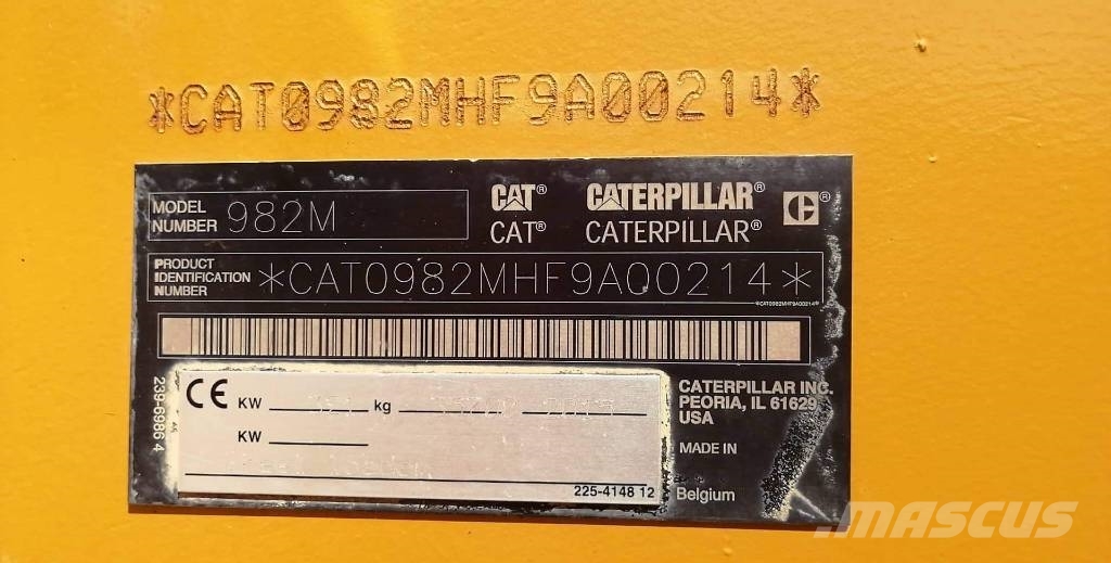 CAT 982 M Wielladers