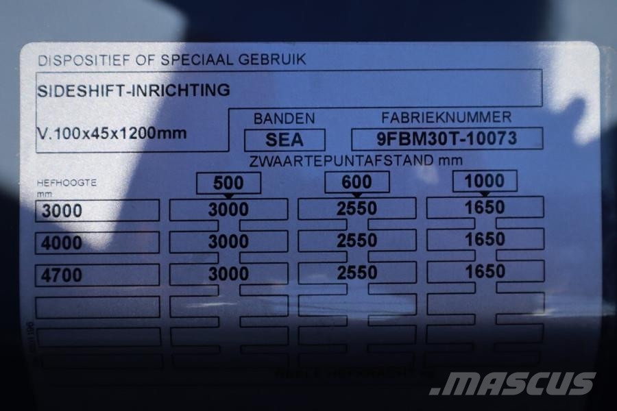 Toyota 9FBM30T Valid inspection, *Guarantee! Electric, 47 Dieselmotviktstruckar