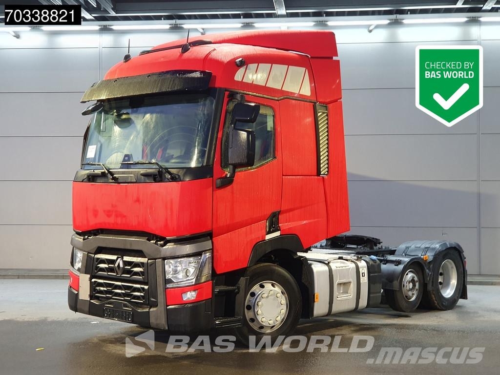 Renault T 460 6X2 SleeperCab Liftachse Standklima ACC PTO Sadulveokid