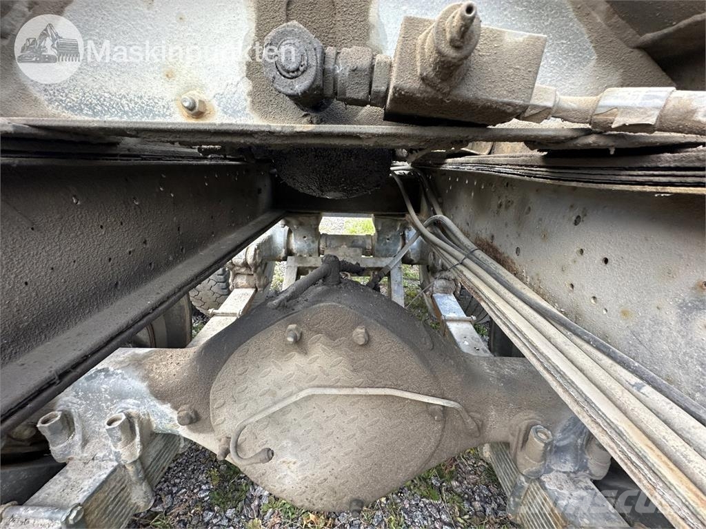LMV flaksystem Dumperkärra Remolques volquete