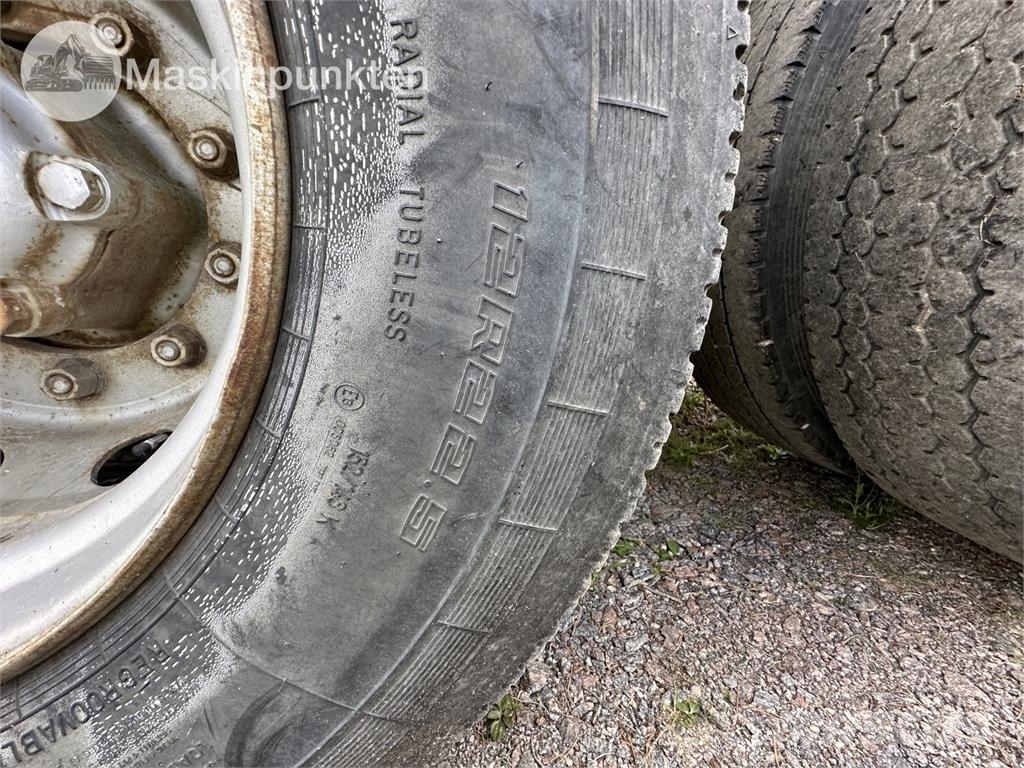 LMV flaksystem Dumperkärra Remolques volquete
