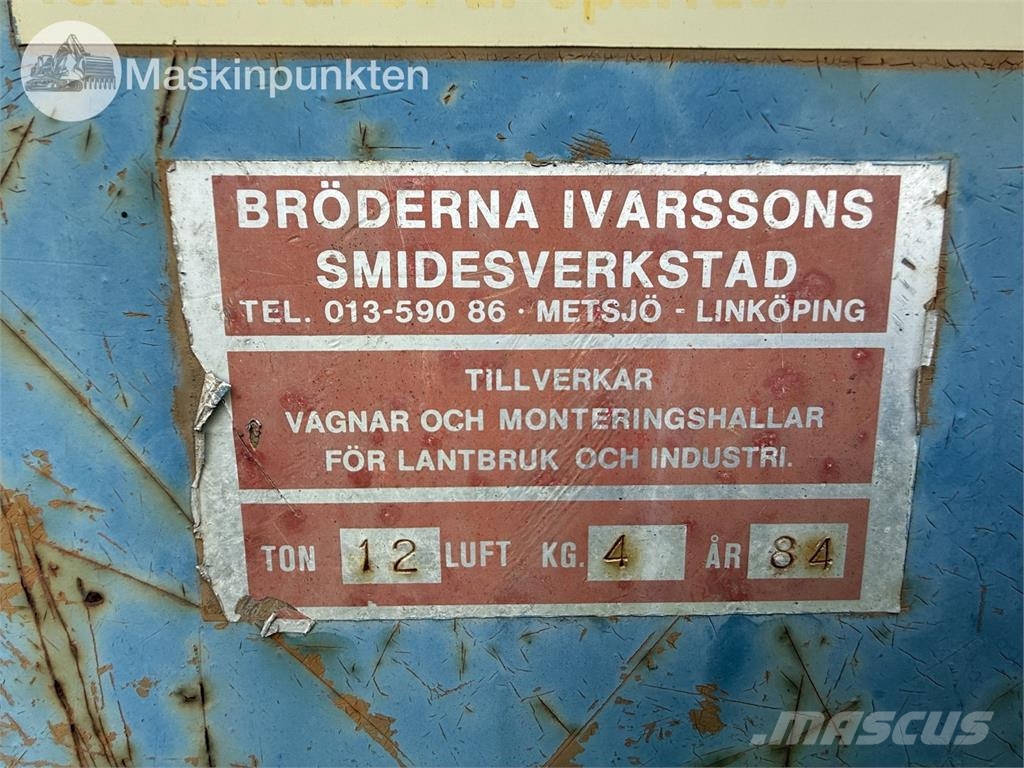 Metsjö 12T Prikolice za zrno