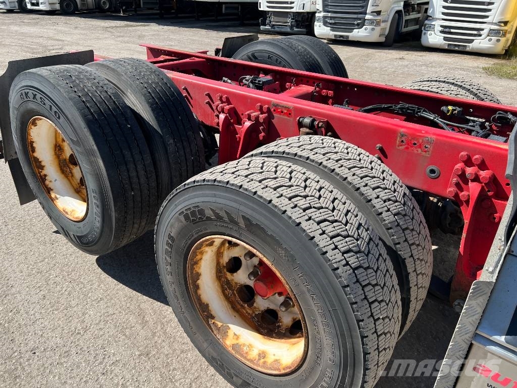 Scania S580B6X2NB EURO6, full air, 9T front axel!! Camiones con chasís y cabina