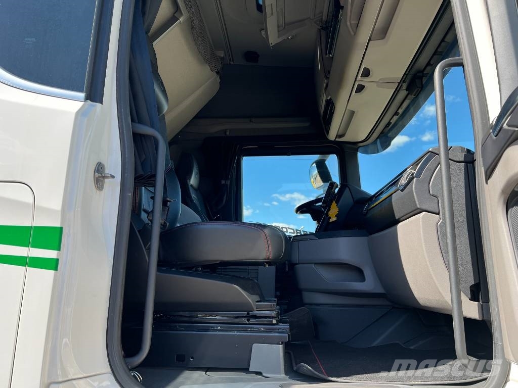 Scania S580B6X2NB EURO6, full air, 9T front axel!! Camiones con chasís y cabina