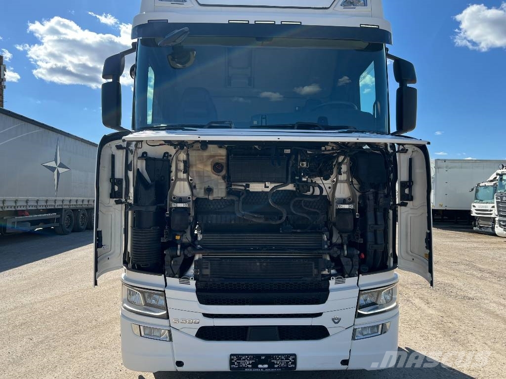 Scania S580B6X2NB EURO6, full air, 9T front axel!! Camiones con chasís y cabina