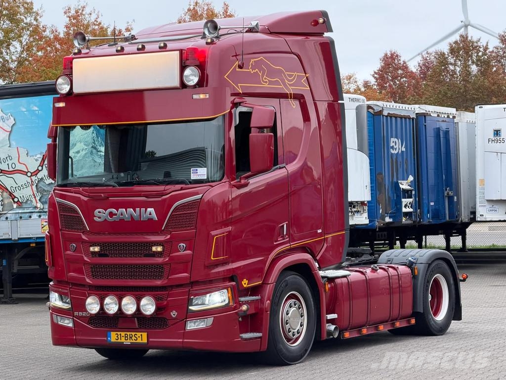 Scania R520 V8 Euro 6D *Manual * NL-Truck* Apk 08-2027 Sadulveokid