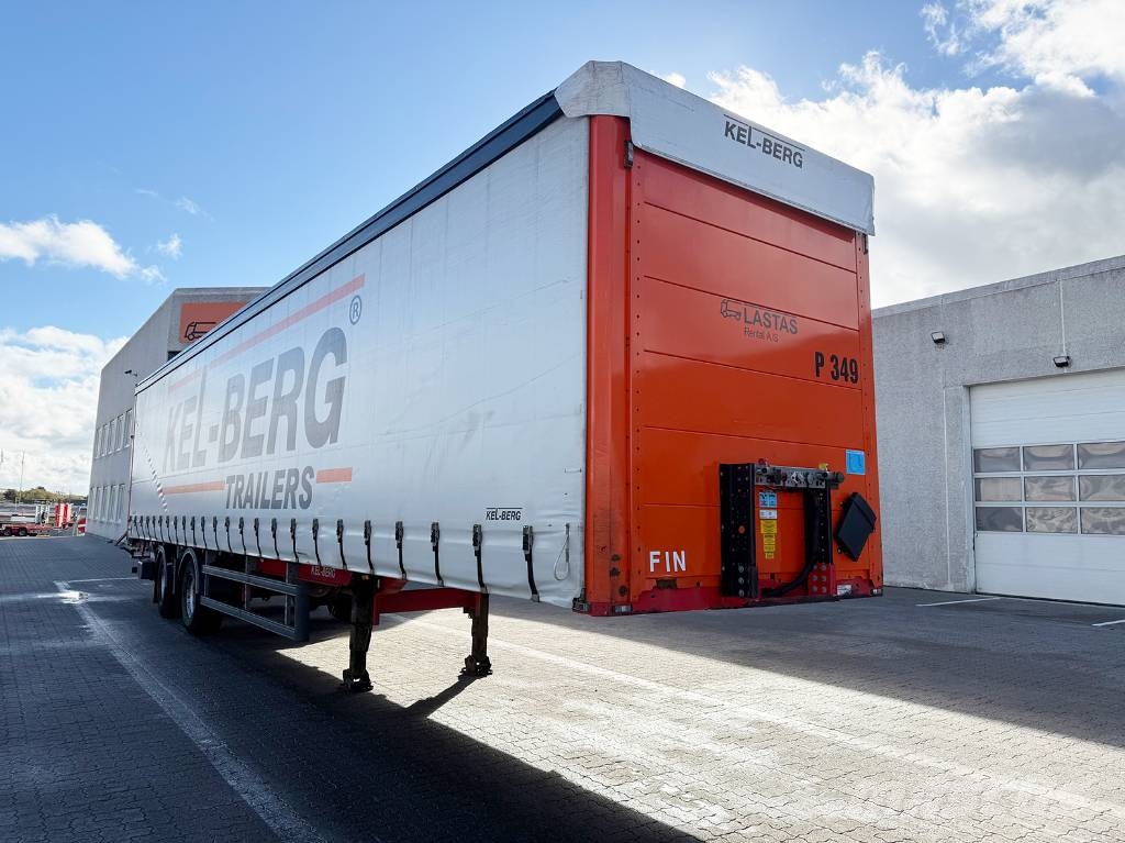 Kel-Berg City curtain / 2 axle City-Plane Curtainsider semi-trailers