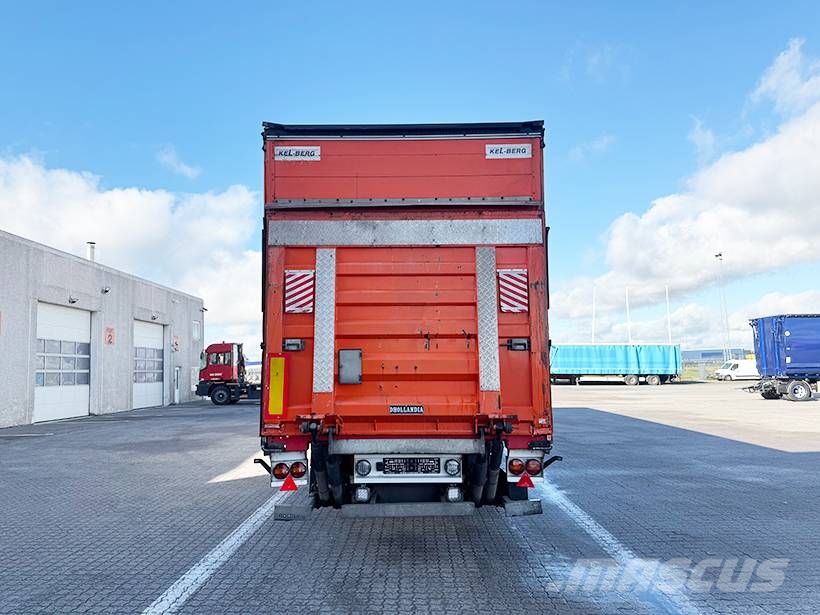Kel-Berg City curtain / 2 axle City-Plane Curtainsider semi-trailers