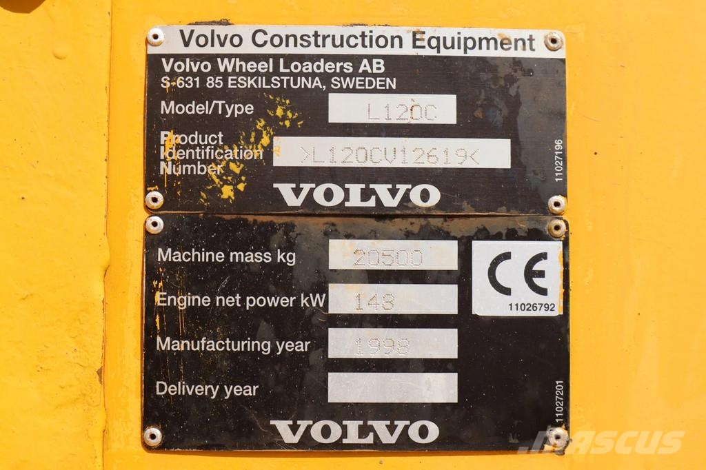 Volvo L120C | BSS | QUICK COUPLER | BUCKET Wielladers