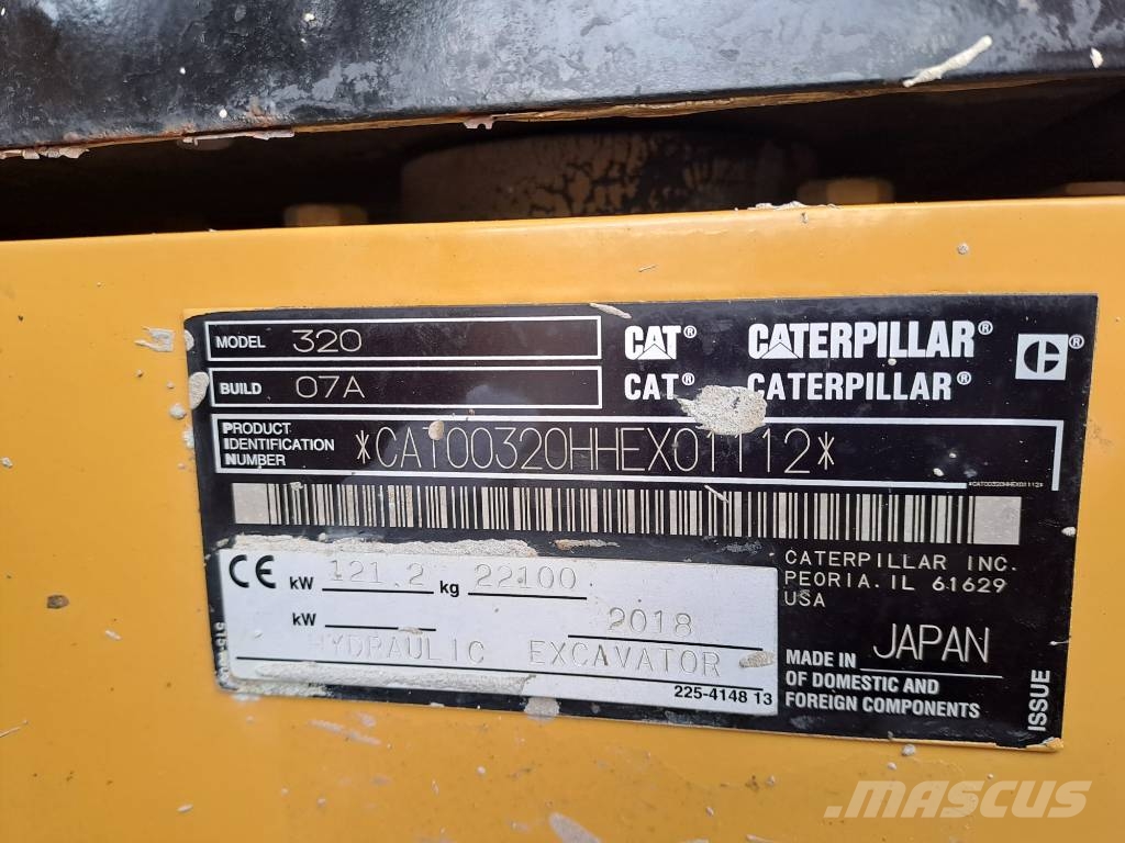 CAT 320 Bageri gusjeničari