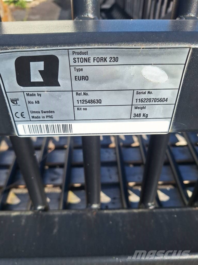 Quicke Kivitalikko 230 Euro Stensamlere