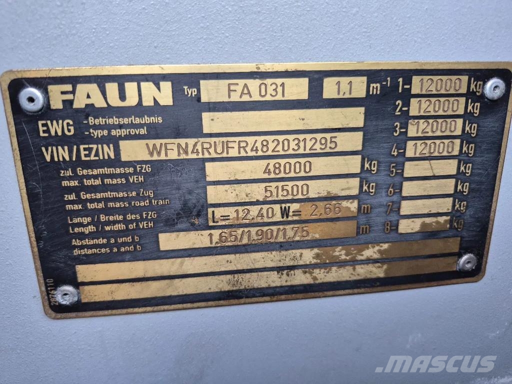 Faun atf 65G-4 Polovne dizalice za sve terene