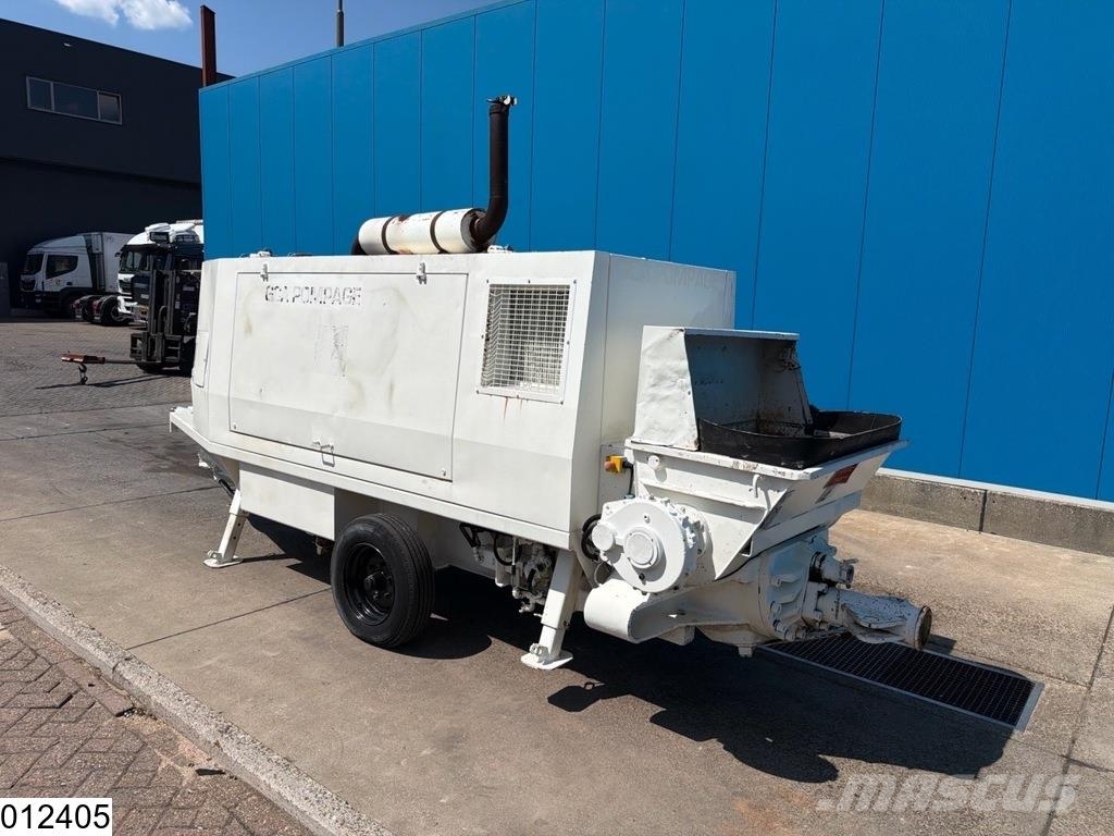 Schwing SP 4800 D Schwing, Deutz v6, 442hp Concrete pumps