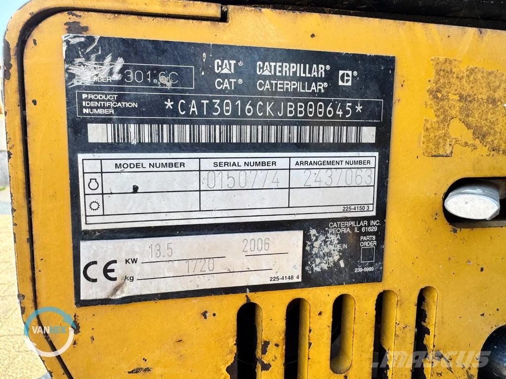 CAT 301.6C Mini excavator Mini pelle < 7t
