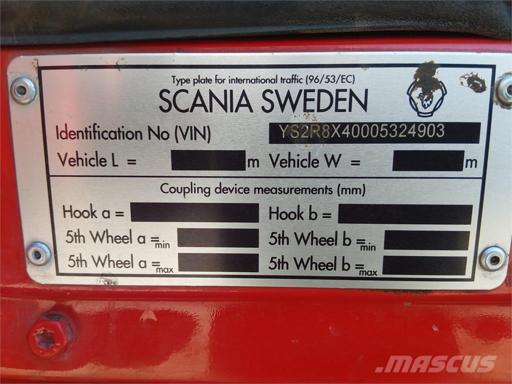Scania R560 Forsttransportfahrzeuge