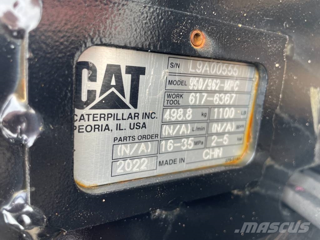 CAT Fusion QC for Cat 950, 962 wheel loaders Wielladers