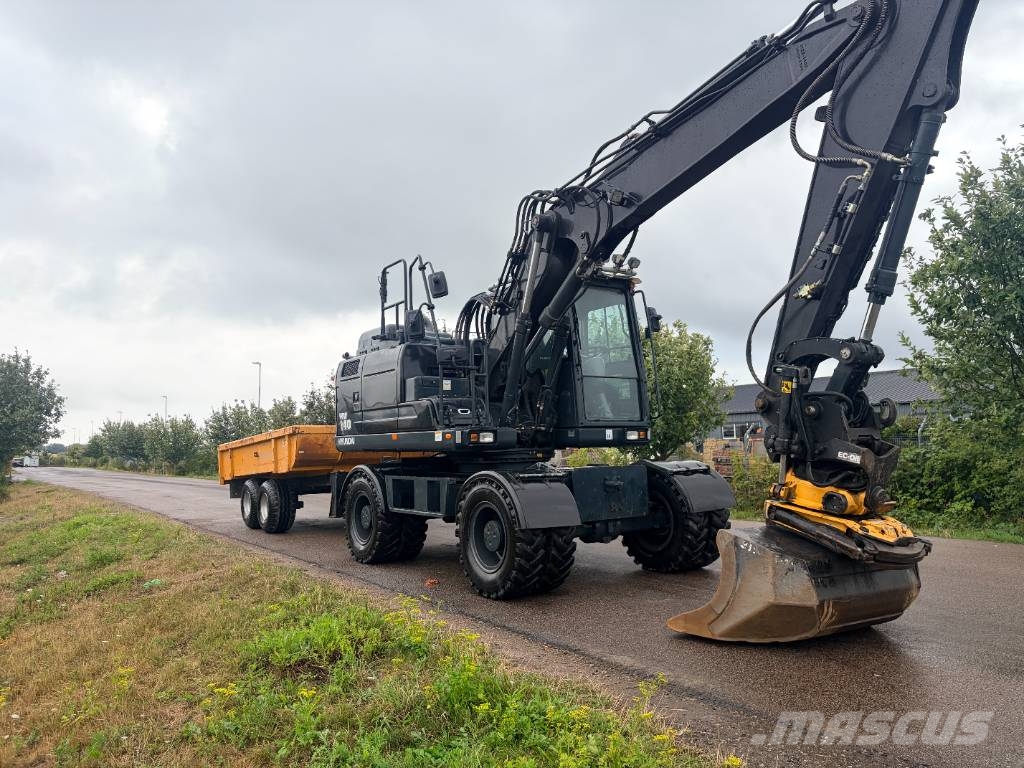 Hyundai HW 140 Excavadoras de ruedas