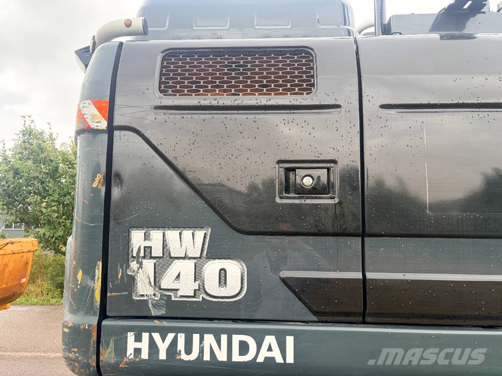 Hyundai HW 140 Excavadoras de ruedas