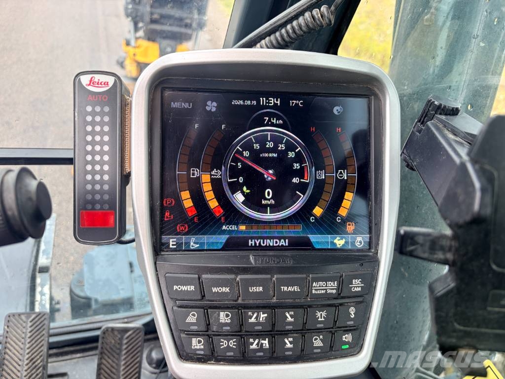 Hyundai HW 140 Excavadoras de ruedas