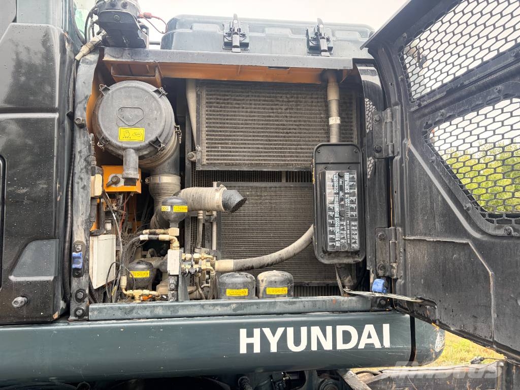 Hyundai HW 140 Excavadoras de ruedas
