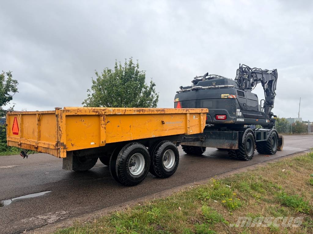 Hyundai HW 140 Excavadoras de ruedas