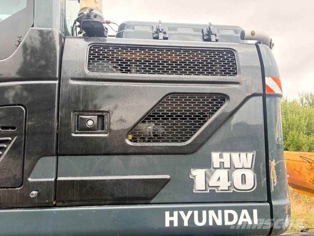 Hyundai HW 140 Excavadoras de ruedas