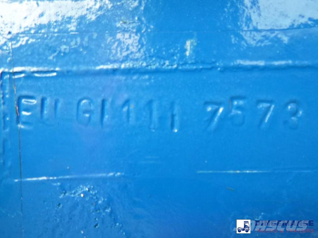  EU Gas tank steel 46.9 m3 / 1 comp Cisternové návěsy