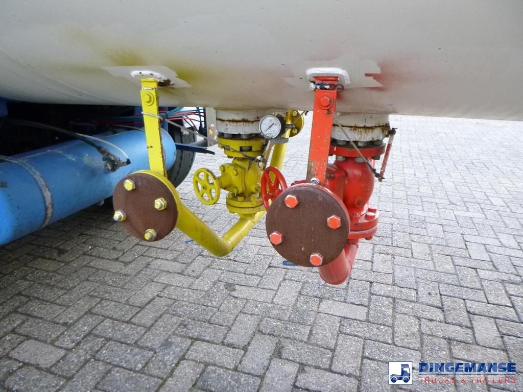  EU Gas tank steel 46.9 m3 / 1 comp Cisternové návěsy