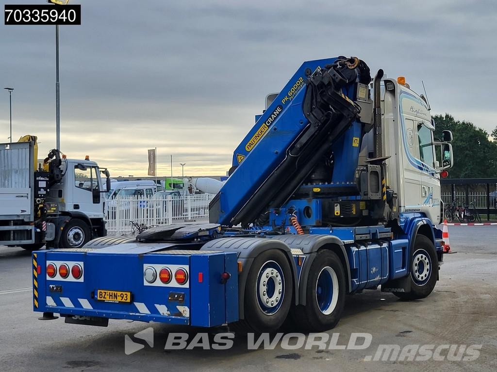 Scania G480 G 6X2 NL-Truck Lift+Lenkachse Palfinger PK600 Vilcēji