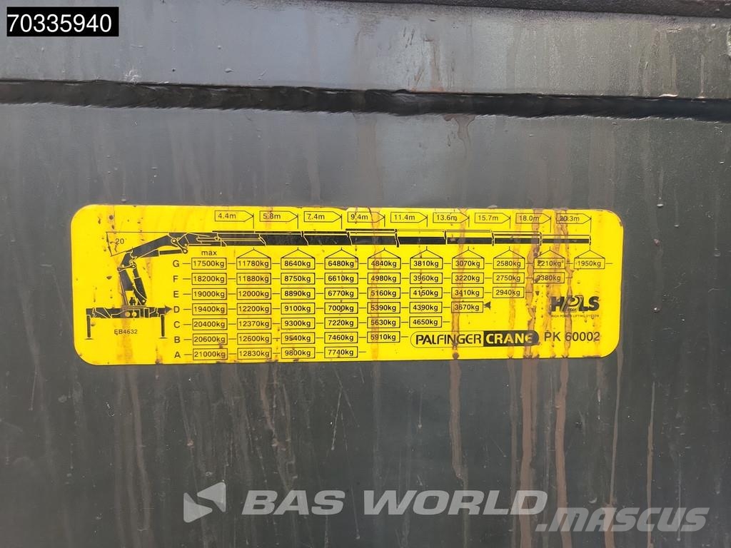 Scania G480 G 6X2 NL-Truck Lift+Lenkachse Palfinger PK600 Vilcēji