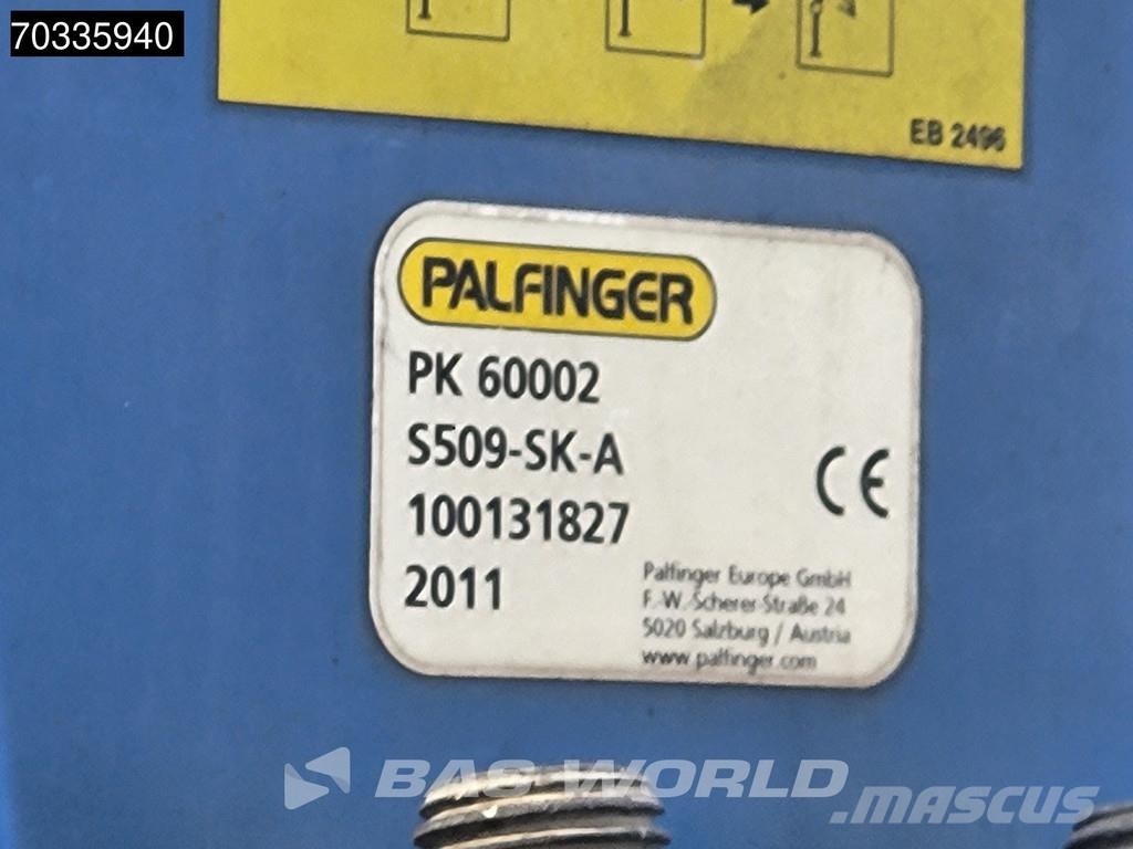 Scania G480 G 6X2 NL-Truck Lift+Lenkachse Palfinger PK600 Tractor Units