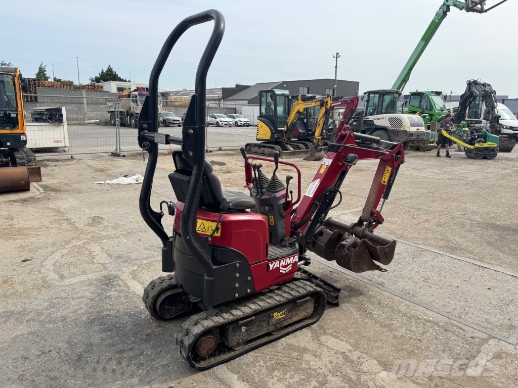 Yanmar SV08 (1F081) حفارات صغيرة أقل من 7 طن (حفارات صغيرة)