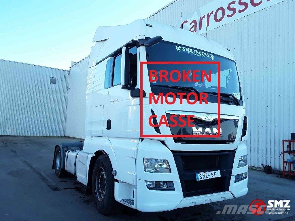 MAN TGX 18.440 broken MOTOR casse Sattelzugmaschinen