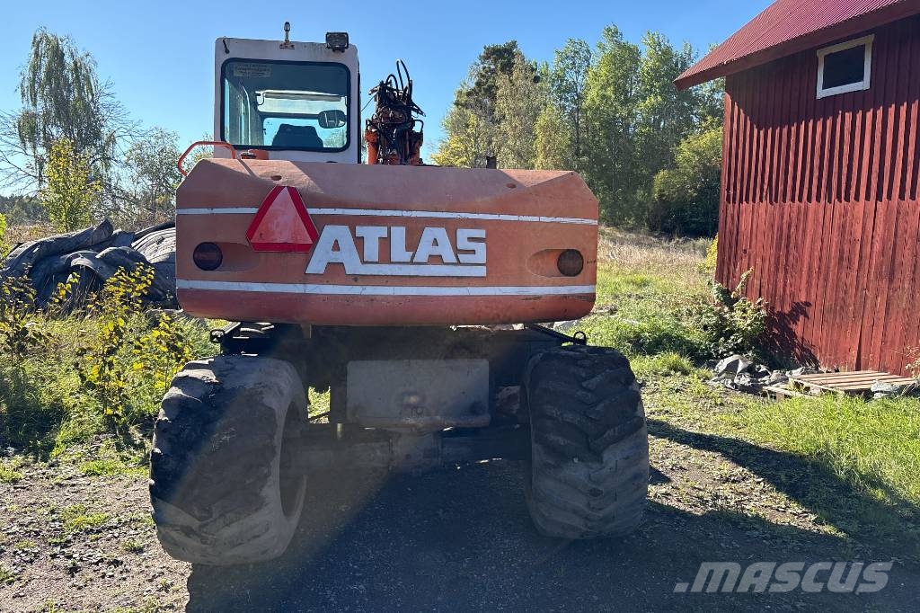 Atlas 1104, Fullt fungerande, 199.000kr Hjulgrävare