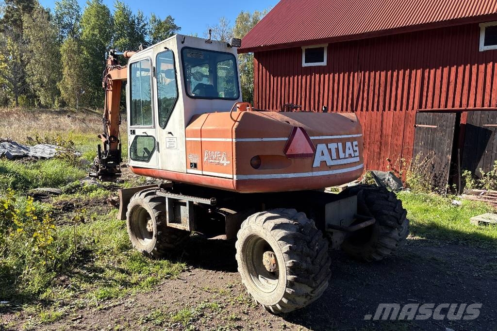 Atlas 1104, Fullt fungerande, 199.000kr Hjulgrävare
