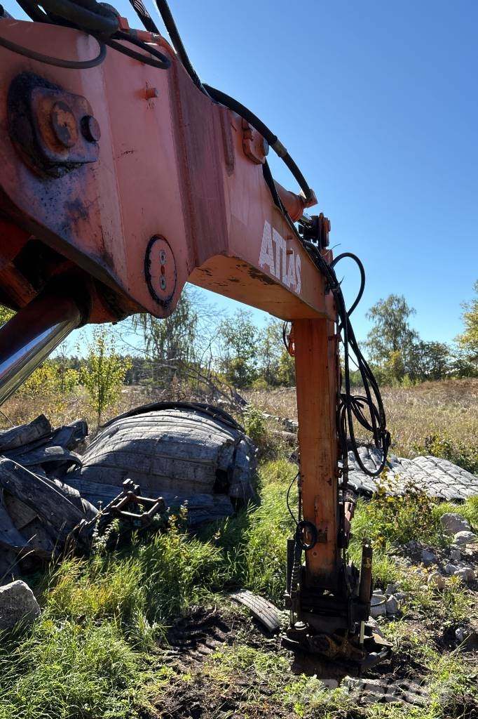 Atlas 1104, Fullt fungerande, 199.000kr Hjulgrävare