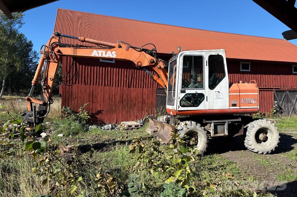 Atlas 1104, Fullt fungerande, 199.000kr Hjulgrävare